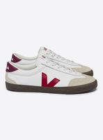 Zapatilla Urbana Volley Leather White Pekin Bark Mujer