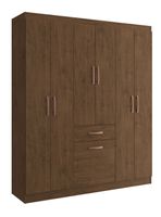 Clóset 6 Puertas 1 Cajón Amarula