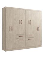 Clóset 8 Puertas 2 Cajones Arena