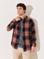 Camisa Diseño Cuadros Manga Larga