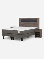Cama Europea New Style 2 Plus King + Set Ferrara