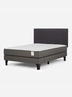 Cama Europea New Style 2 Plus 2 Plazas Respaldo Lucio