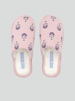 Pantufla Estampada Tipo Acolchada