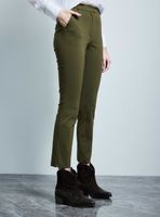 Pantalón de Vestir Recto Tiro Medio