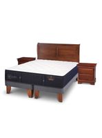 Cama Europea Premium King Miro + Set Muebles