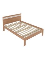 Cama Tradicional 2 Plazas MDP Diseño L.Horizontal