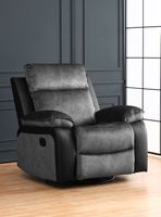 Bergere Brunei Mecedora Giratorio Tela Mix