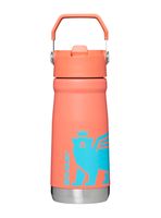 Botella Térmica Flip Straw Rosado 502 ml