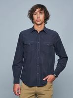 Camisa Casual Bolsillos