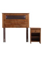 Set Muebles Ferrara 1.5 Plazas