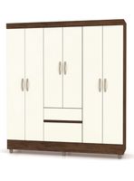 Clóset Ideal 6 Puertas 2 Cajones Champagne