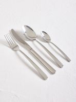 Set de Cubiertos Ovalados 24 Piezas Acero