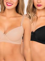 Pack Palmers 2 Sostén con Soft Cobertura Media Microfibra