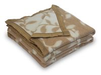Frazada 1.5 Plazas Jacquard Beige