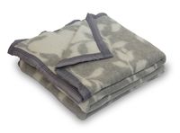 Frazada 2 Plazas Jacquard Gris