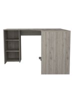 Escritorio en L con Módulo Torre PC Baggio Bardolino