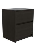 Velador Trivor 2 Cajones Wengue