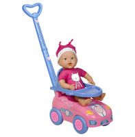 Muñeca Dolly + Correpasillo Rosado