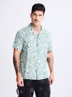 Camisa Ed Hardy Loose Fit Estampado Pantera