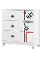 Cómoda Fast Car Blanco