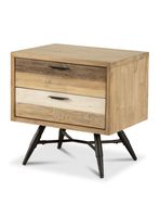 Velador Neris Loira 2 Cajones