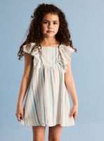 Vestido Rayas de Lino