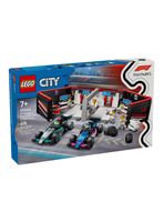 Lego Taller de F1 con Autos Mercedes-Amg y Alpine