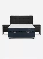 Boxet Upline 2 Plazas + Set de Muebles Issey Grafito