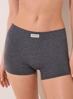 Culotte Canalé Seamless Liso Sólido