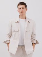 Sobrecamisa Casual Algodón Lino