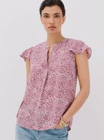 Blusa Manga Volante Holgada