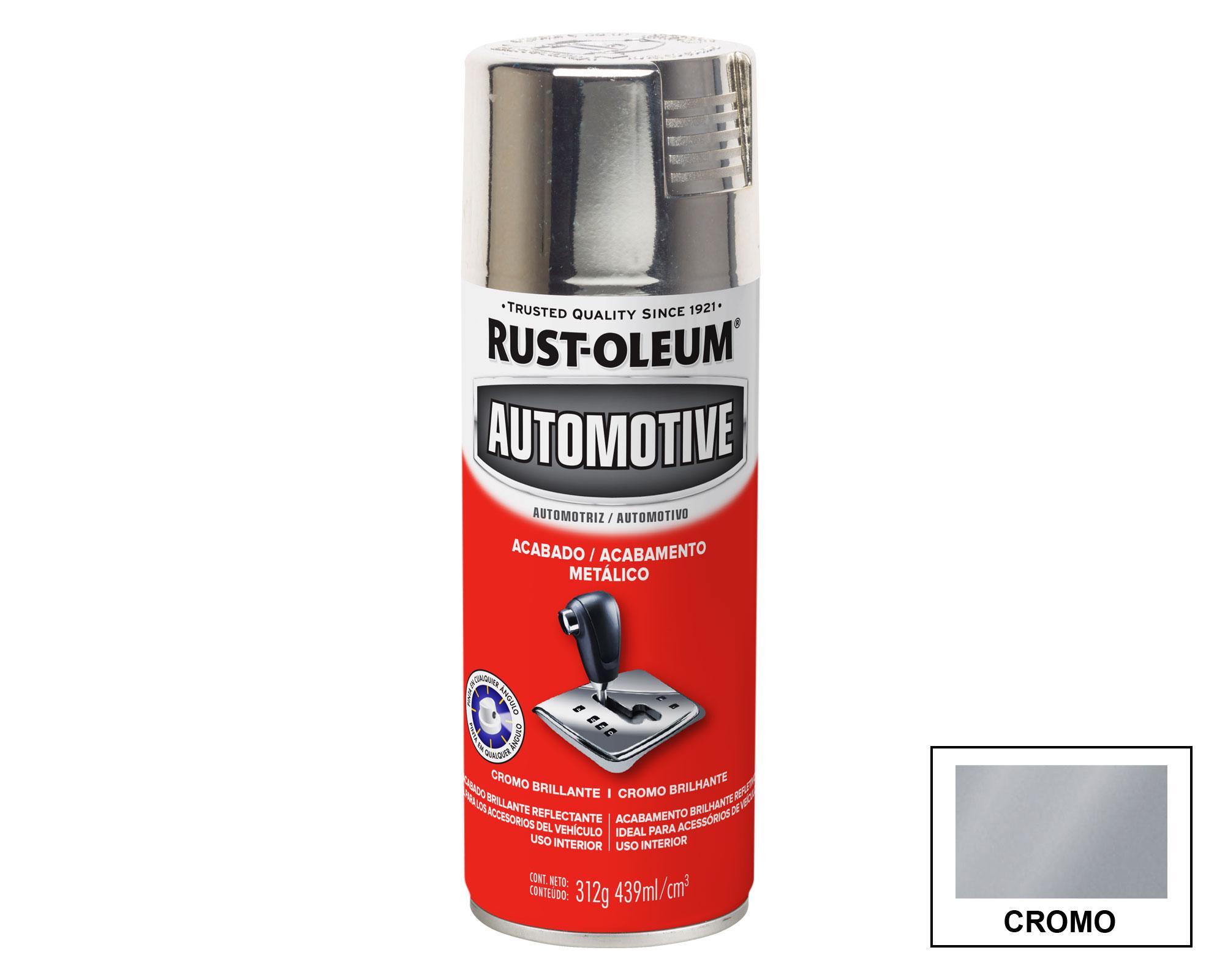 Pintura spray 431 ml Metallic cromo brillante Rust-Oleum-0