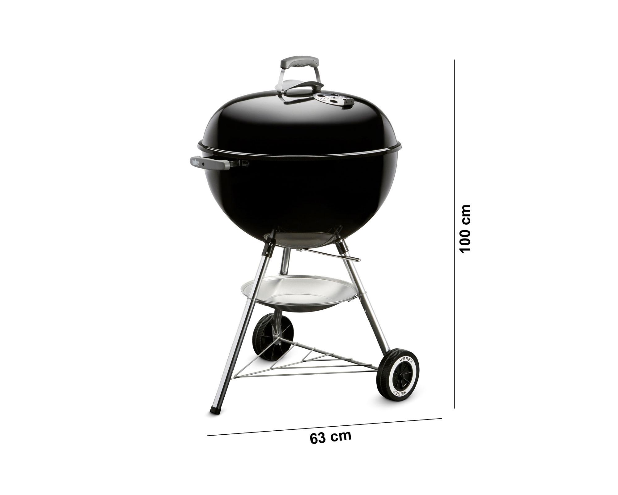 Parrilla a Carbón Original Kettle 22'' Weber-5