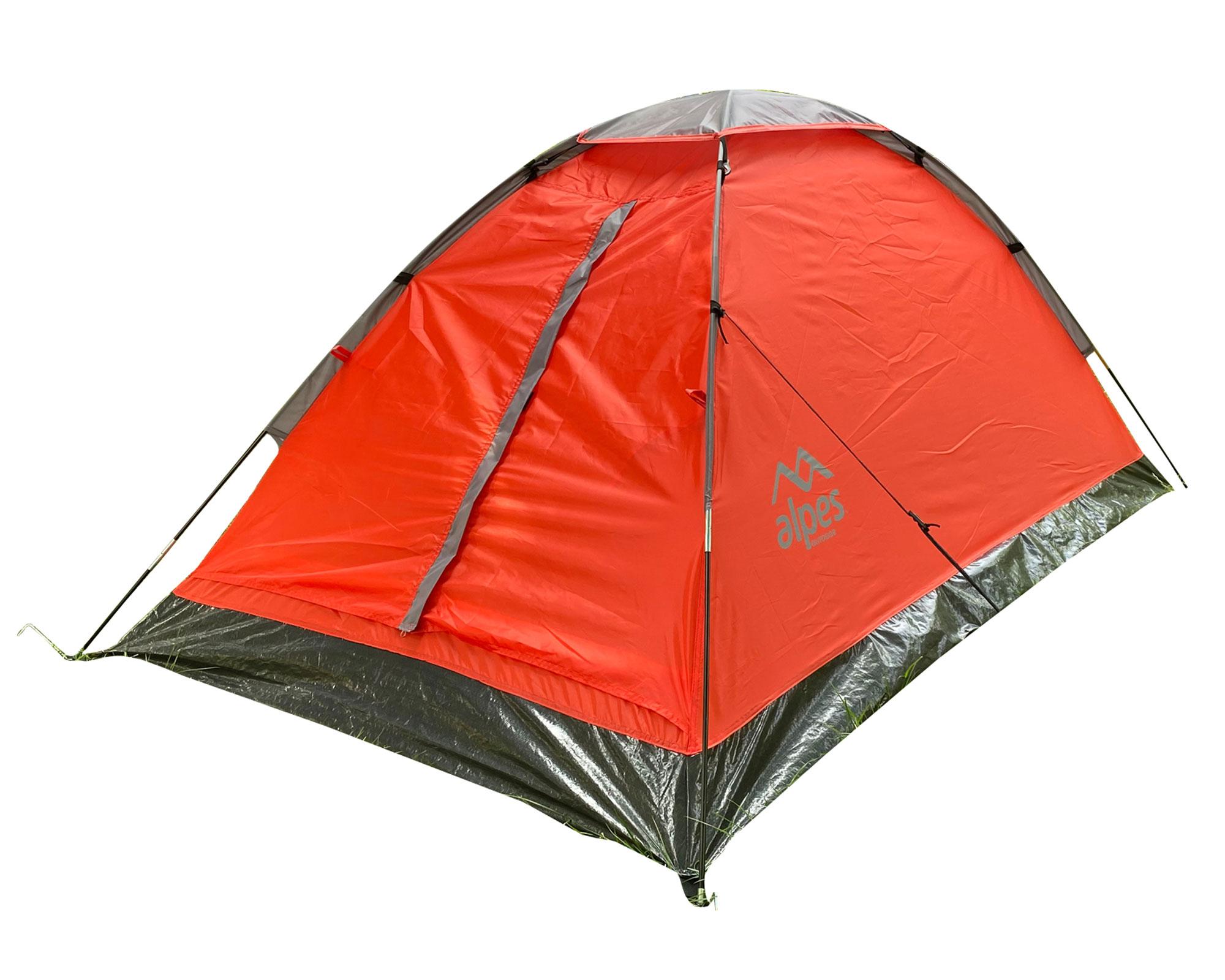 Carpa 2 personas Galápagos rojo Alpes-2