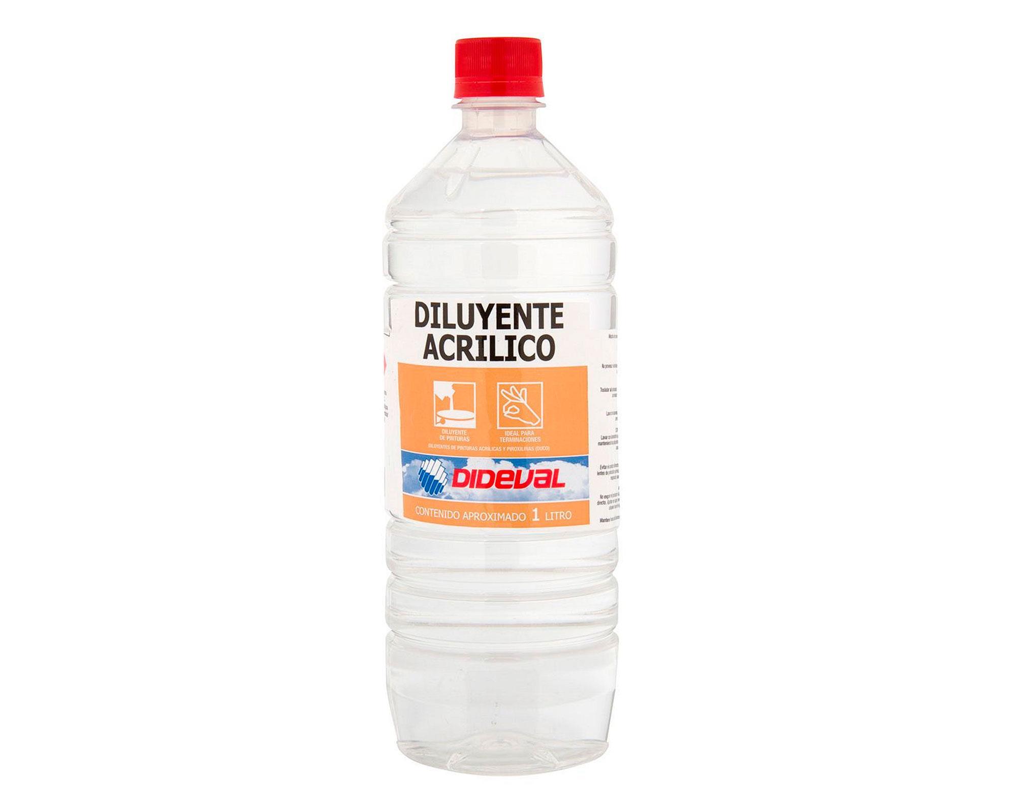 Diluyente acrílico 1 litro Dideval-0