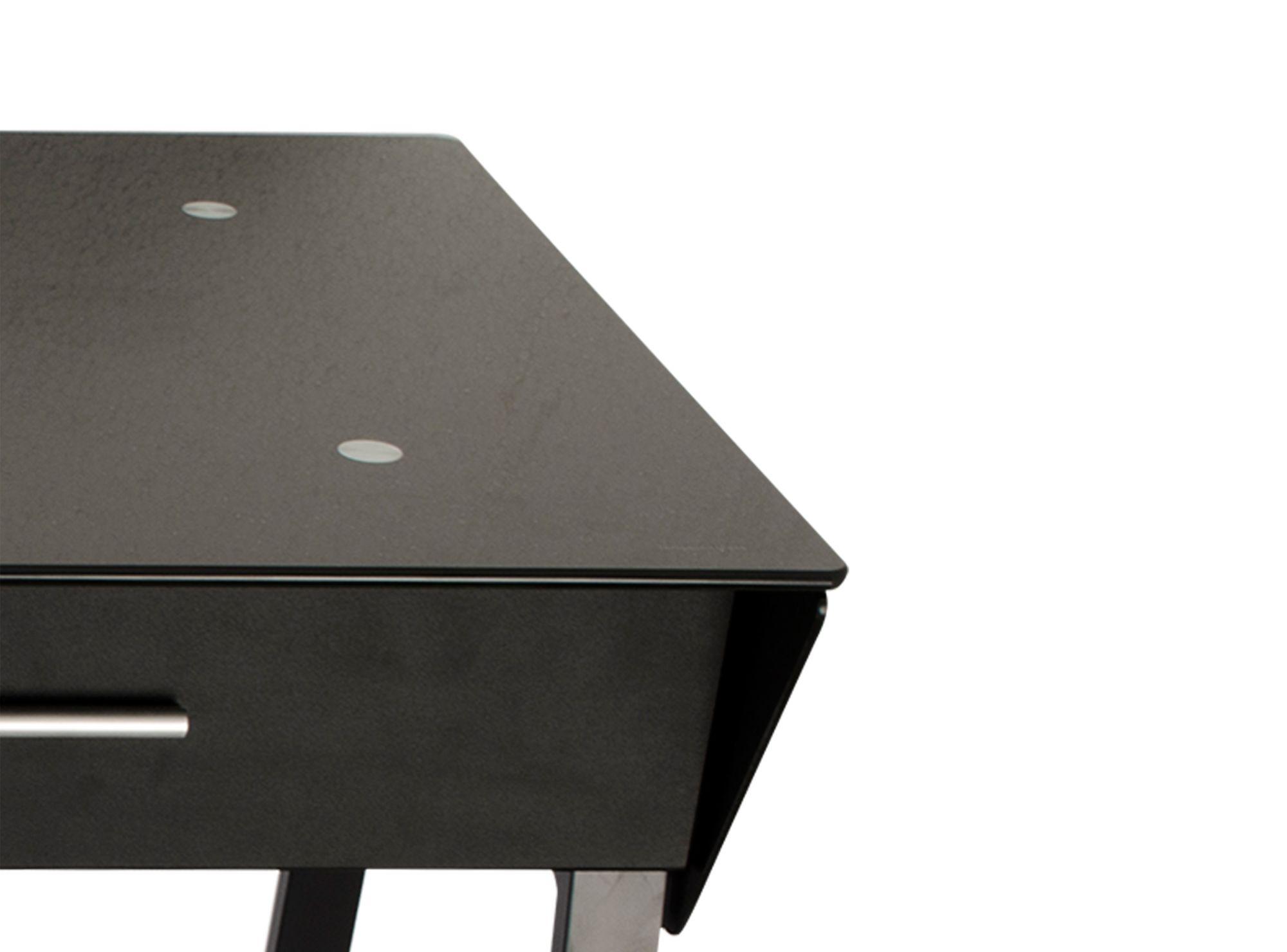 Escritorio 2 cajones negro M+Design-5