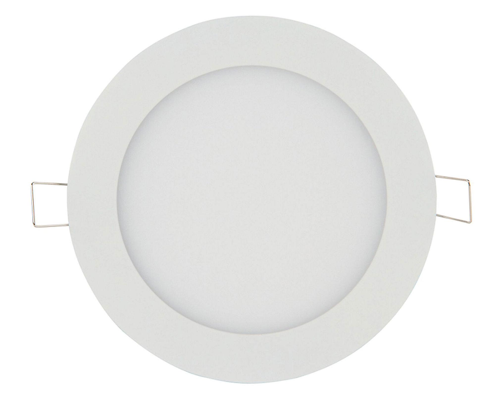 Foco panel LED Embutido Redondo 1 Luz E27 11W-0