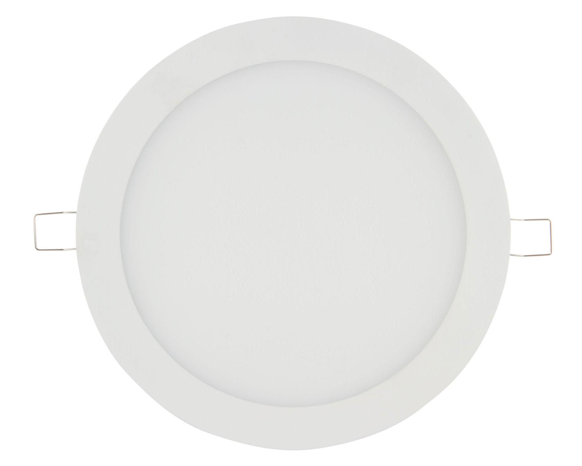 Foco Panel LED Embutido Redondo 1 Luz 15W-0