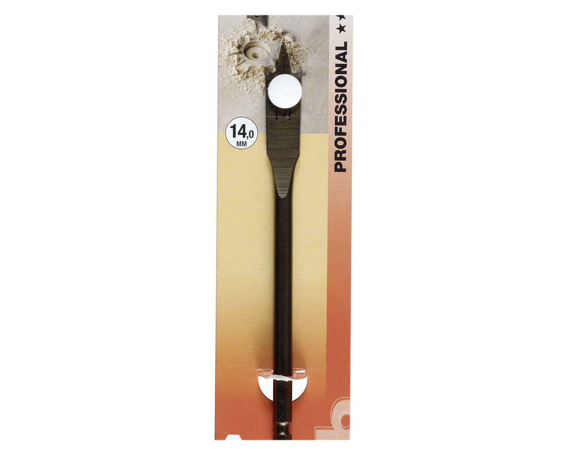 Broca plana para maderas 14 mm 512414 KWB-3
