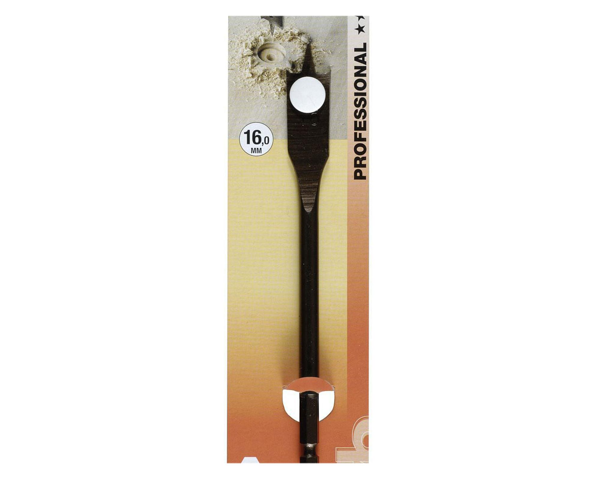 Broca plana para maderas 16 mm 512416 KWB-3