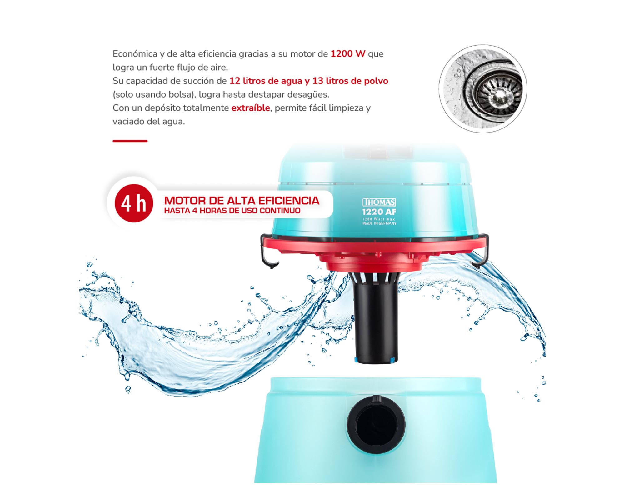 Aspiradora Th-1220AF 1200W Thomas-3