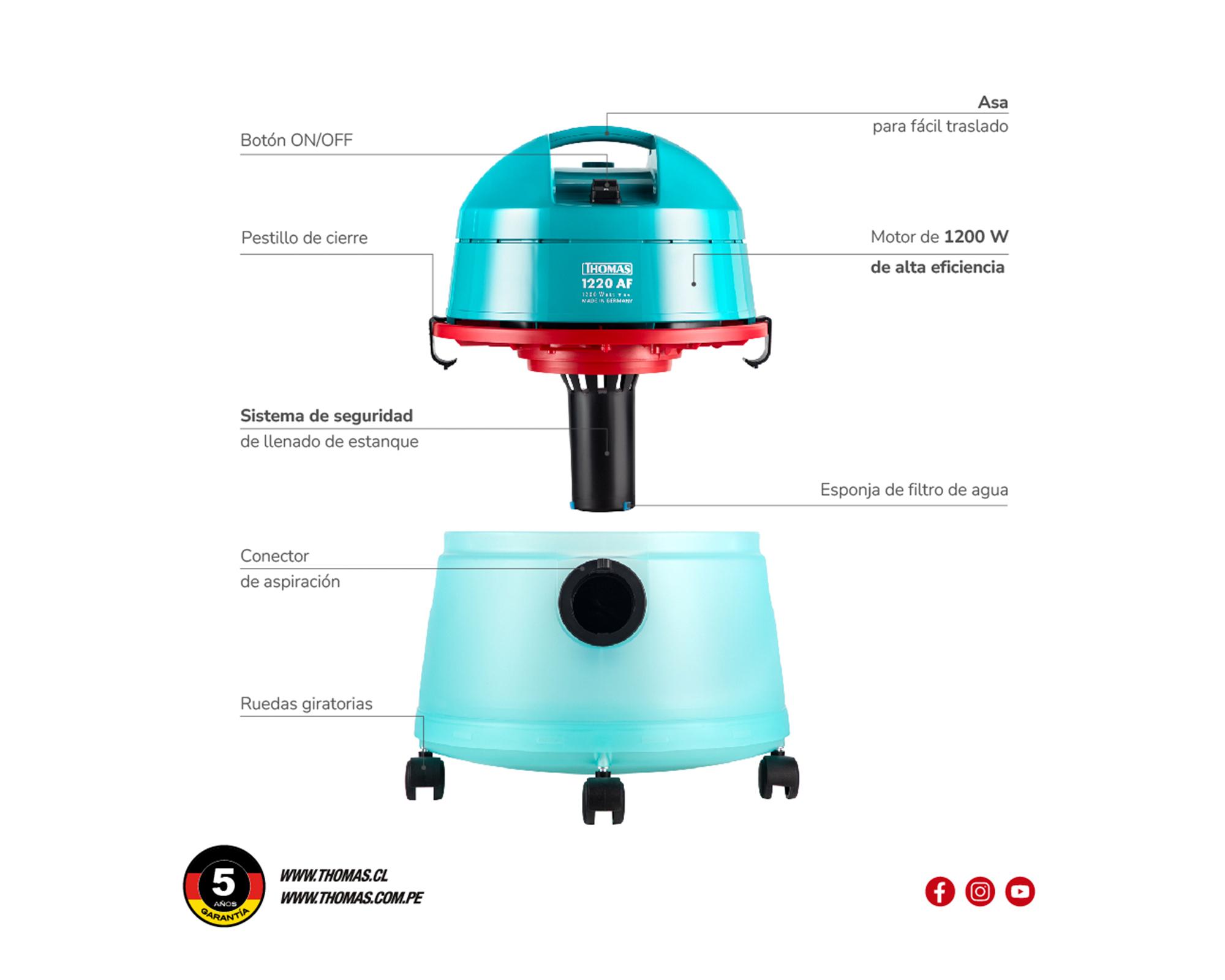 Aspiradora Th-1220AF 1200W Thomas-2