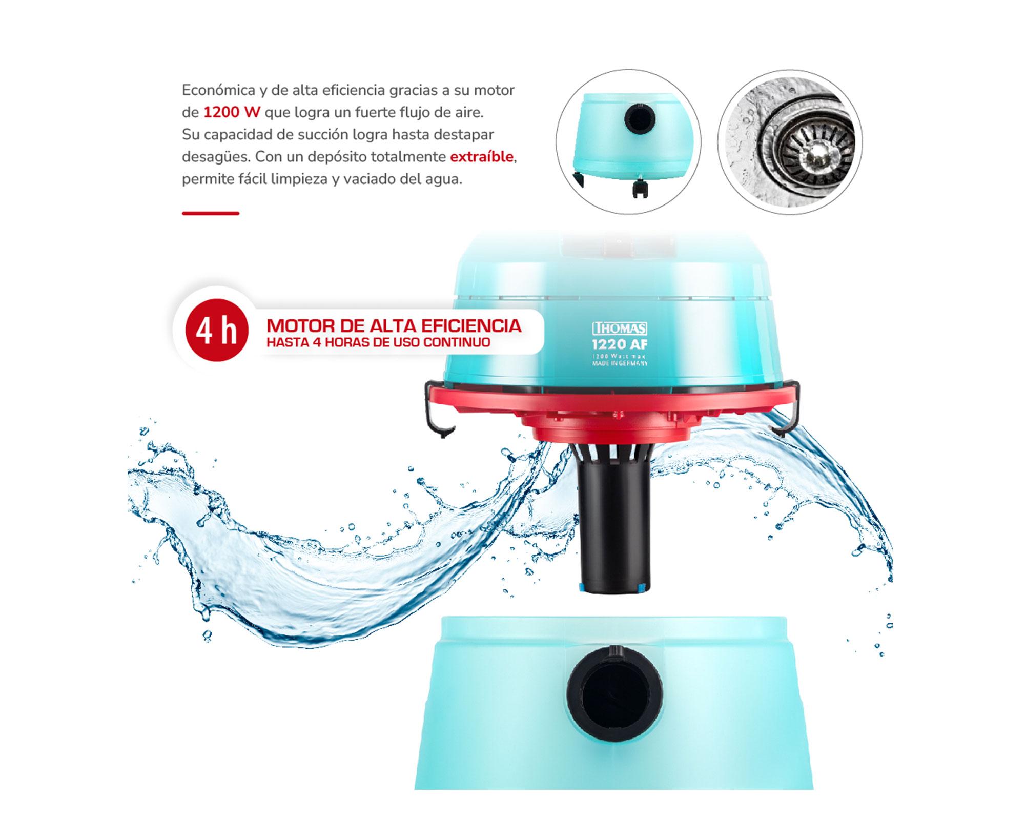 Aspiradora TH-1220AF calipso 1200W-3