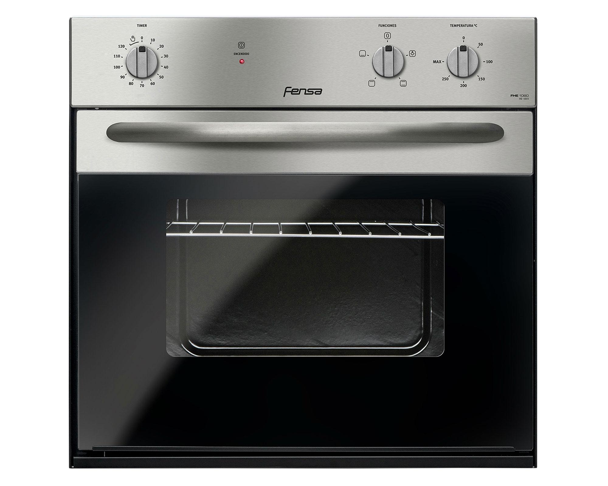 Horno empotrable 66 litros FHE 1060 N inox Fensa.-0