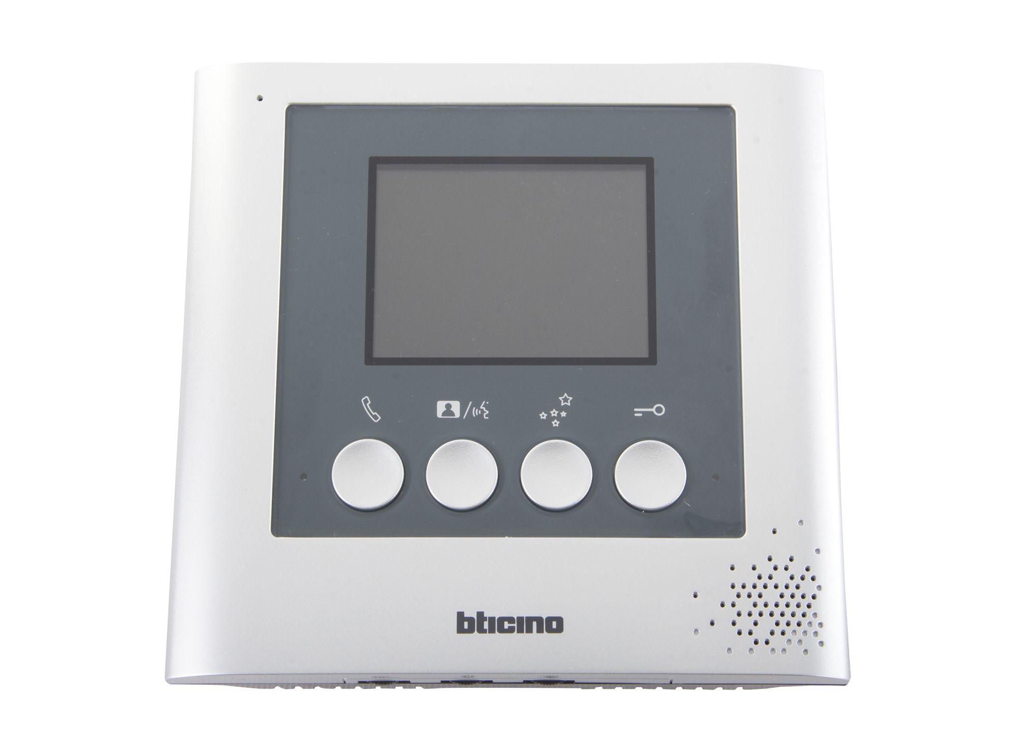 Videoportero 3,5'' pantalla color compacto Bticino.-1