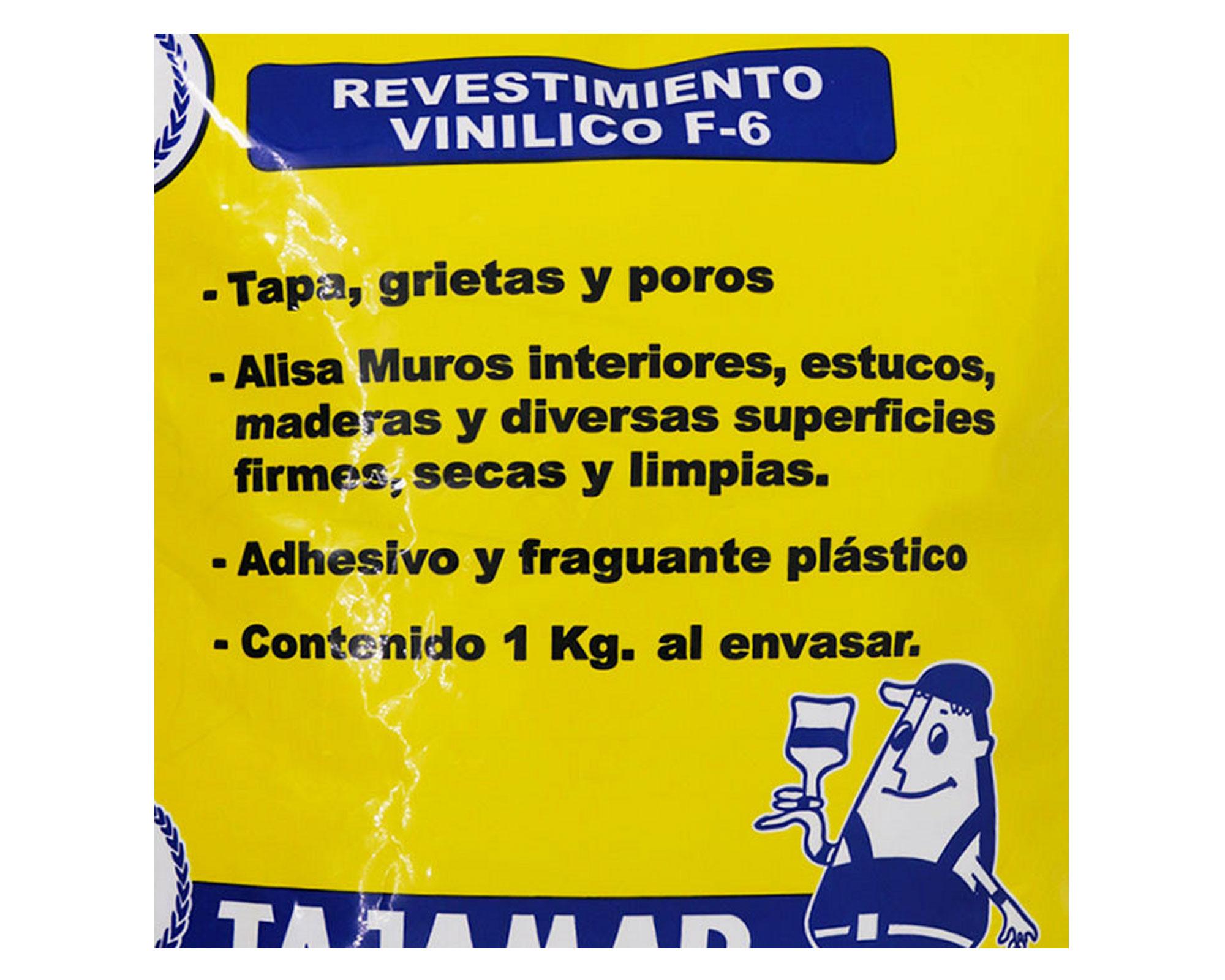Pasta muro 1 kg F-6 Vinílica Tajamar-1