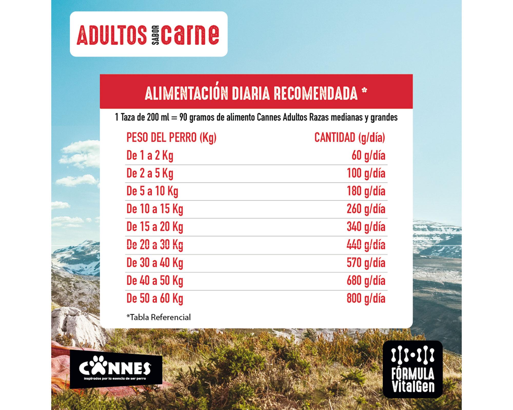 Alimento perro 18 kg Premium carne, pollo y cereales Cannes-2