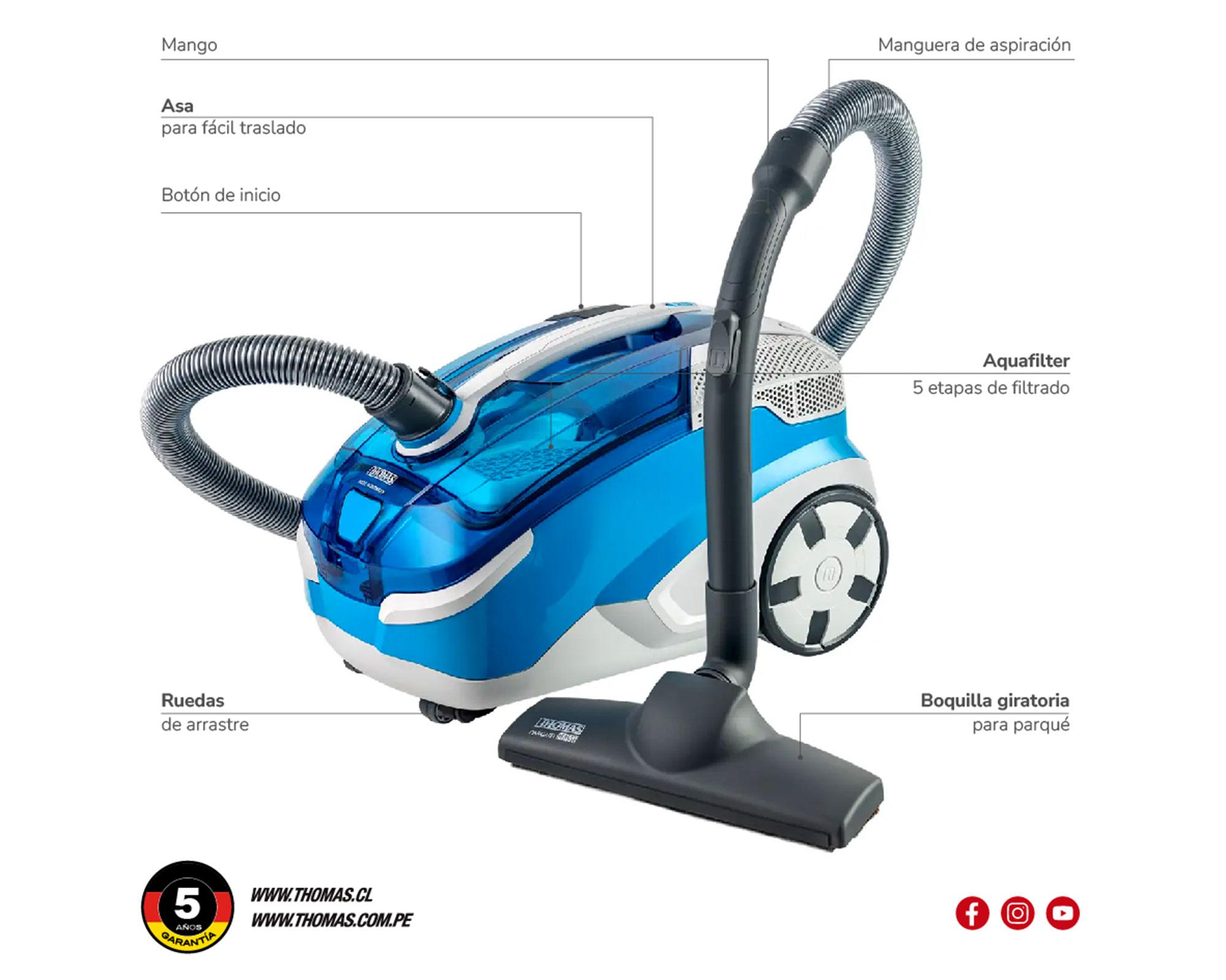 Aspiradora agua y polvo 1700W Anti-Allergy Thomas-1