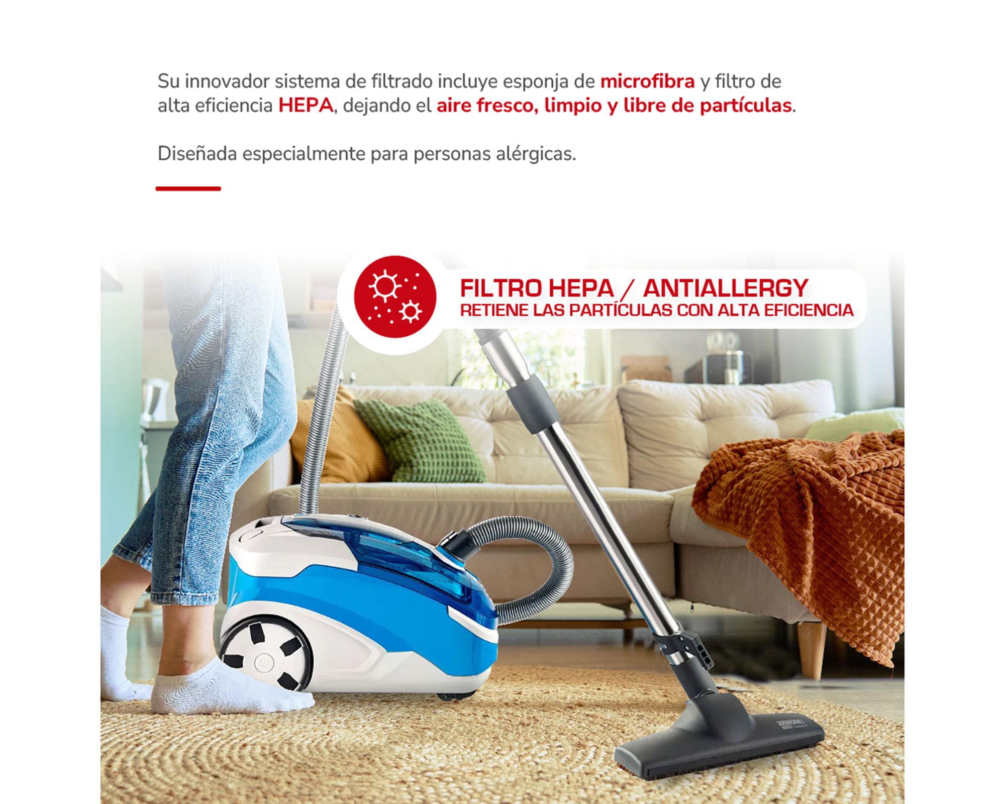 Aspiradora agua y polvo 1700W Anti-Allergy Thomas-5