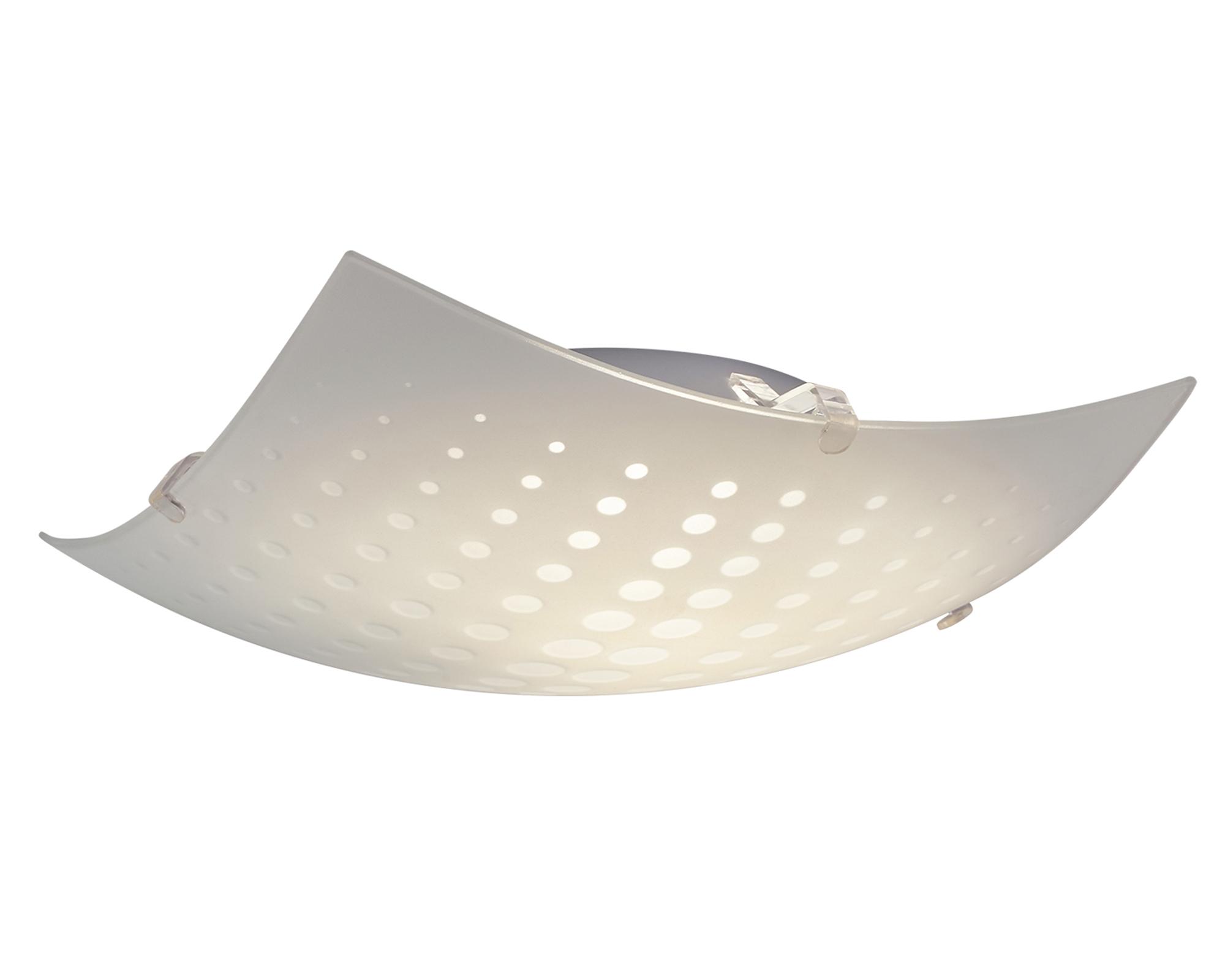 Plafón 1L E27 diseños blanco Abitare-4